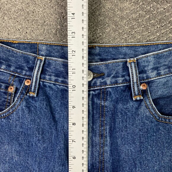 Levi's 560 Comfort Loose Fit Tapered Leg Jeans Men's 33 x 32 Fit 33 x 31 Blue - Picture 10 of 13